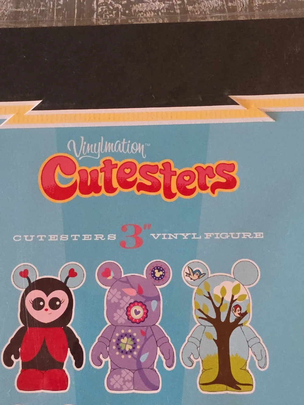 Disney Vinylmation CUTESTERS ART PRINT Matted 11